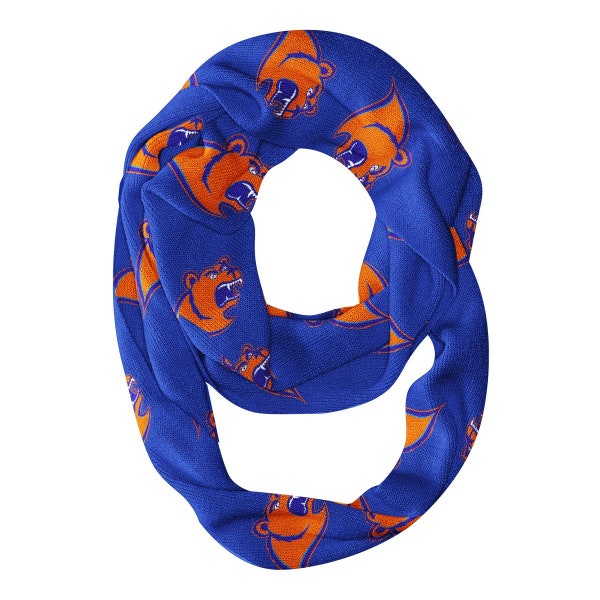 United States Coast Guard Academy All Over Logo Blue Infinity Scarf