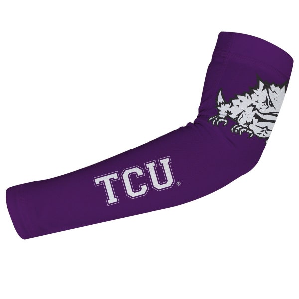 TCU Horned Frogs Purple Arm Sleeves Pair