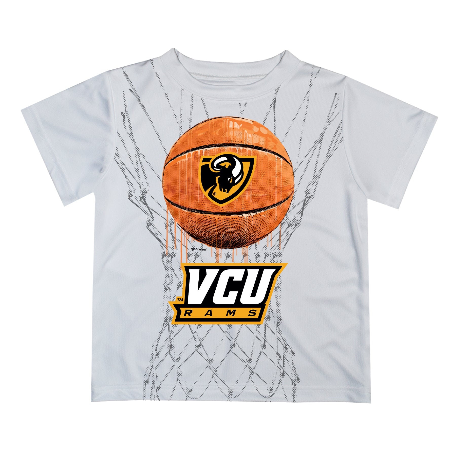 VCU Rams NCAA basketball custom throwback jersey