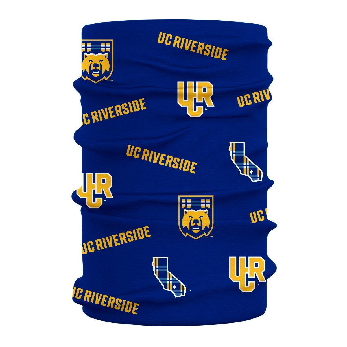 University Of California Riverside NCAA Navy Sticker Sheet - Vinyl Decals For Laptop, Water Bottle, Car