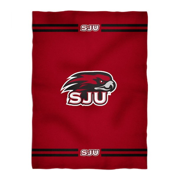 St. Joseph's Hawks Blanket Red