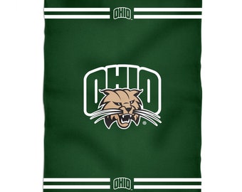 Ohio University Bobcats Blanket Green