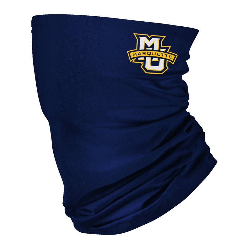 Marquette Golden Eagles Neck Gaiter Solid Navy