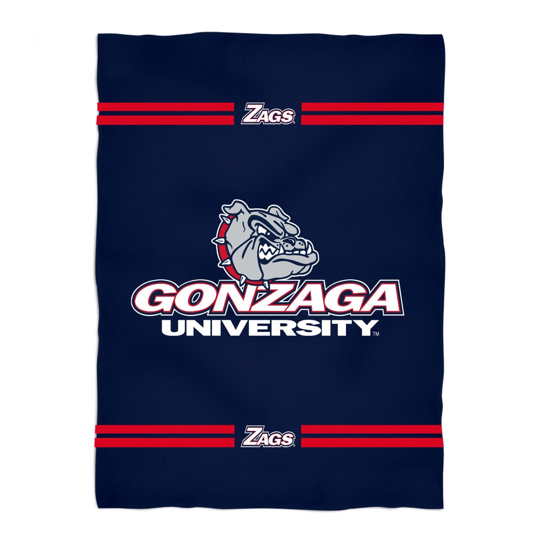 Gonzaga Bulldogs Zags GU Vive La Fete Game Day Soft Premium Fleece Navy