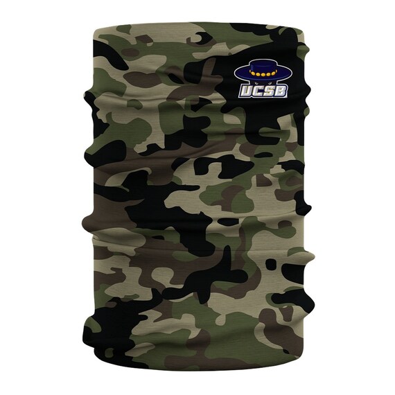 UC Santa Barbara Gauchos UCSB Vive La Fete Camo Collegiate Face