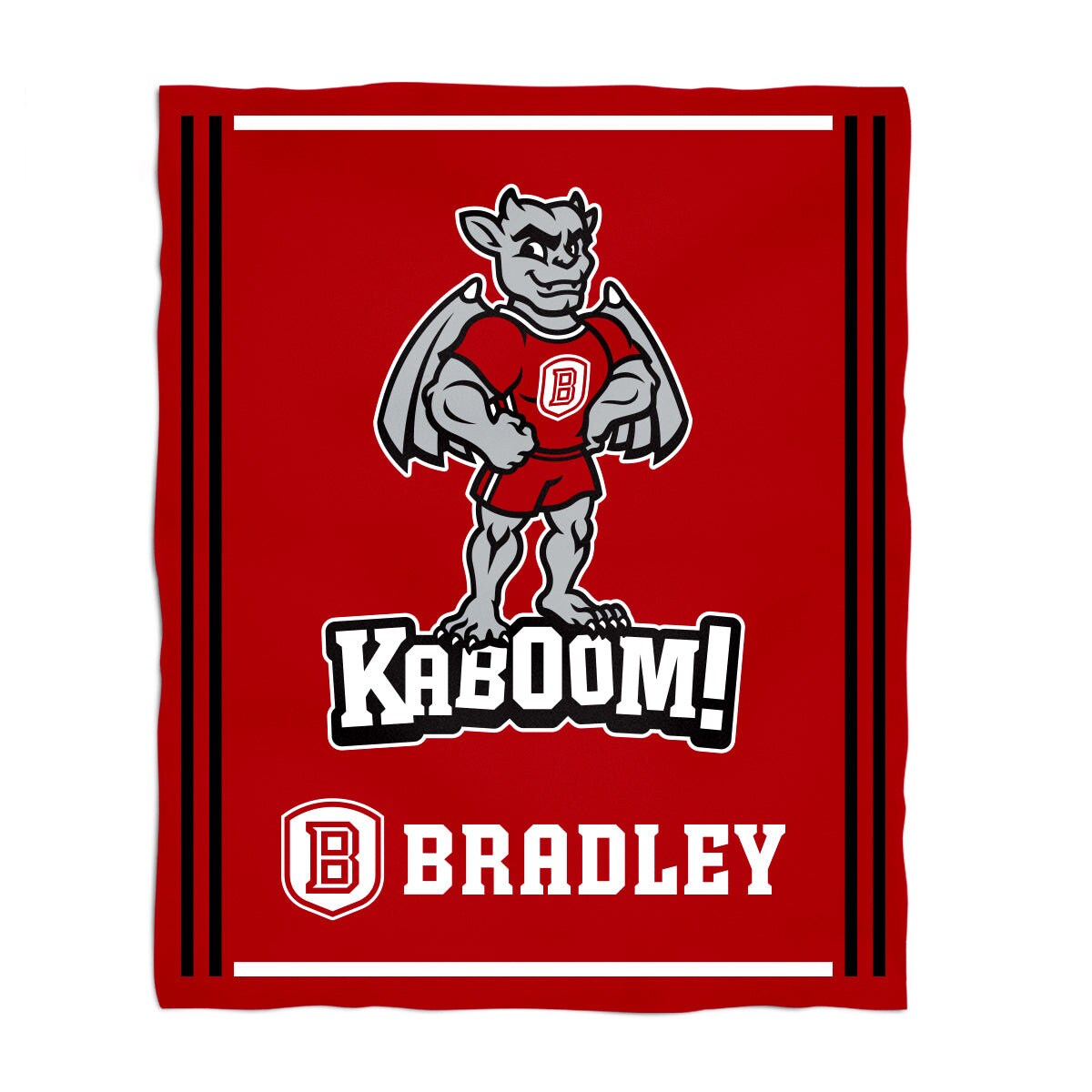  Bradley Braves Team Mascot Garden Flag : Sports & Outdoors
