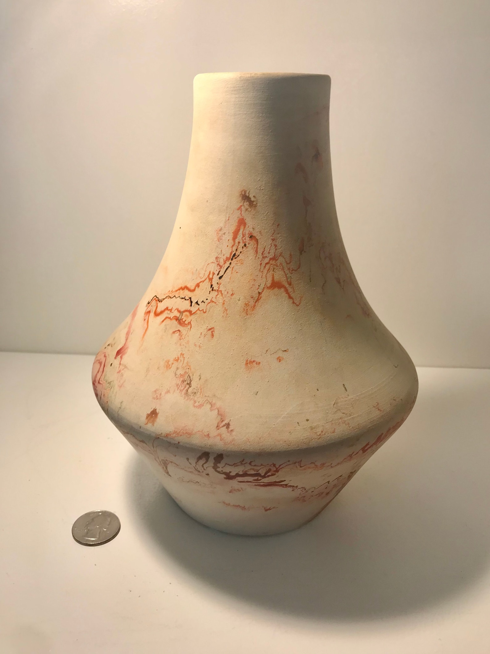 Vintage Nemadji Pottery Vase Etsy