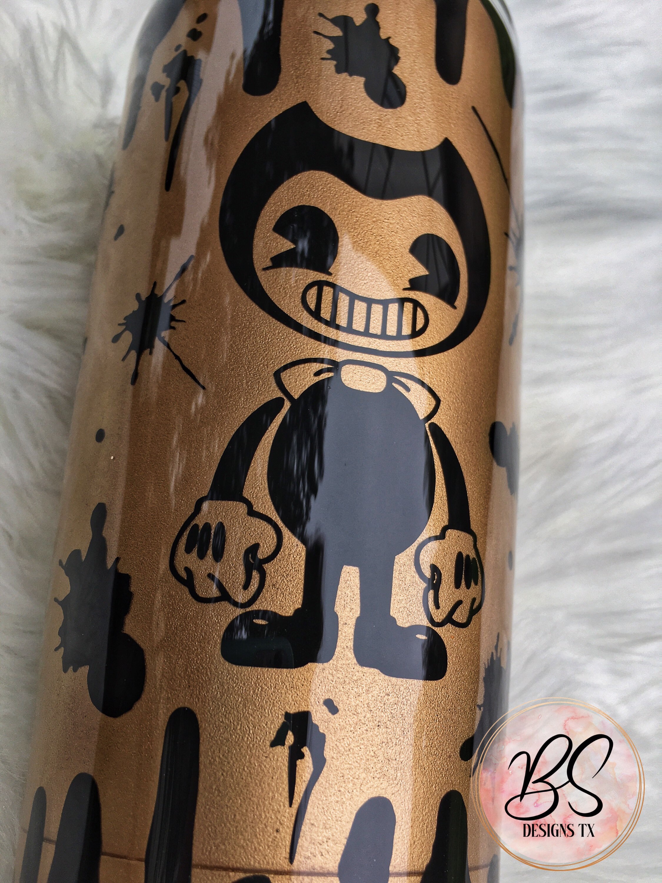 Bendy and the Ink Machine Tumbler Tumbler FREE Etsy