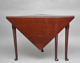 18th Century mahogany envelope table