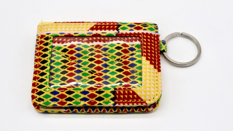 African Ankara Lanyard Wallet image 4