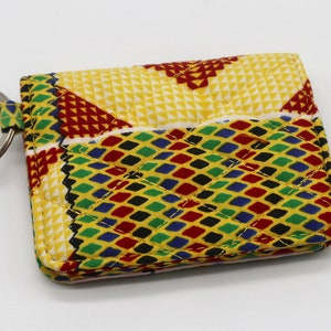 African Ankara Lanyard Wallet image 3