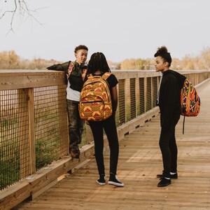 Kente Backpack/ Kente Bag/ African Backpack/ African Bag image 4