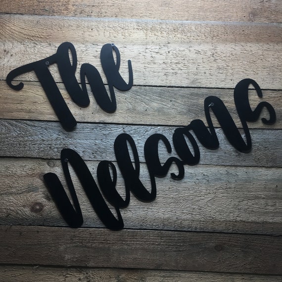 Metal Wall Art Metal Names Metal Art Metal Name Signs Etsy