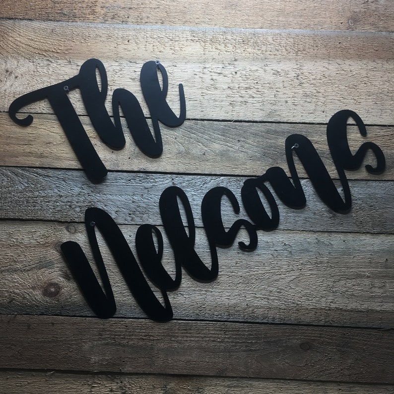 Metal Wall Art Metal Names Metal Art Metal Name Signs | Etsy