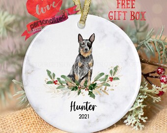 cattle dog ornament