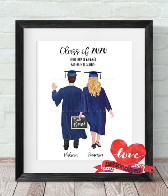 2 Best Friends Personalized Graduation Print Friends  display picture 3