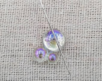 Bubble Needle Minder | Bubbles | Crystal | Iridescent | Magnetic Needle Minder | Needle Nanny | Cross Stitch | Magnet | XStitch