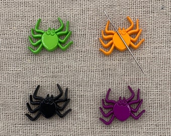 Mini Halloween Spider Needle Minder | Spooky | Autumn | Magnetic Needle Minder | Needle Nanny | Keeper | Cover Minder
