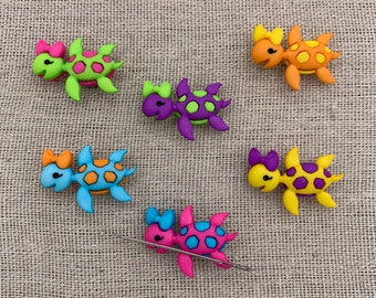 Aiguille colorée de tortue de mer Minder | Arc | Arc-en-ciel | Océan | Nounou | Gardien | Garde-couverture
