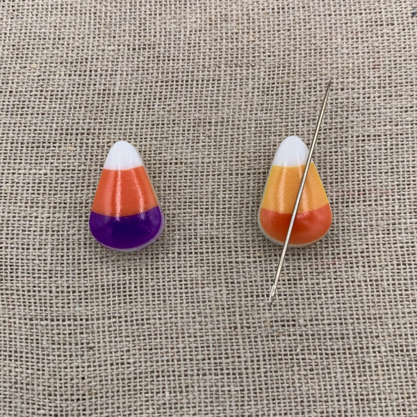 Candy Corn Needle Minder | Halloween | Treat | Trick | Autumn | Fall | Magnetic Needle Minder | Needle Nanny | Keeper | Cover Minder