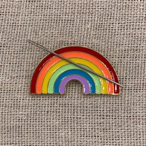 Rainbow Needle Minder | Rainbow Magnet | Magnetic Needle Minder | LGBT Needle Minder | Pride Needle Minder | Needle Nanny | Cross Stitch