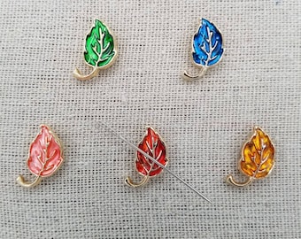 Mini Leaf Needle Minder | Leaves | Fall | Foliage | Tree | Autumn | Nature | Magnetic Needle Minder | Needle Nanny | Keeper | Cover Minder