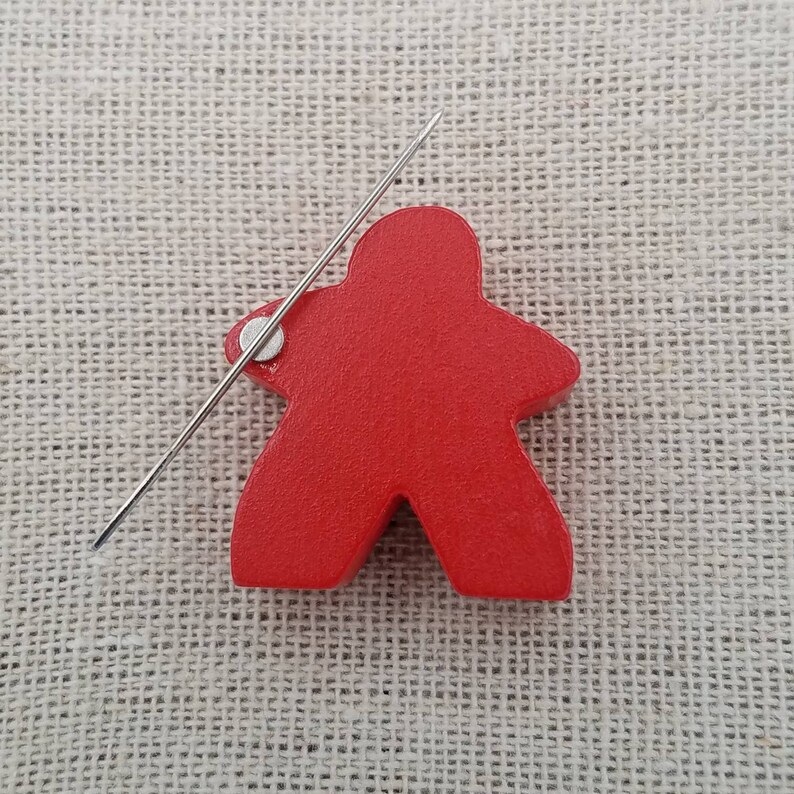 Wooden Meeple Needle Minder Board Game Nerdy Geeky Etsy Wooden Meeple Needle Minder Board Game Nerdy Geeky Etsy