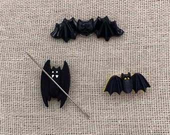 Bat Needle Minder | Halloween | Spooky | Magnetic Needle Minder | Nanny | Keeper | Cover Minder