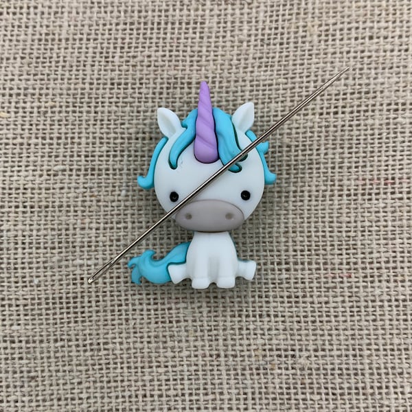 Unicorn Needle Minder | Mythical | Fantasy | Horse | Pegasus | Magnetic Minder | Nanny | Keeper | Cover Minder