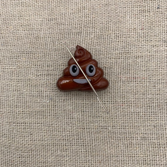 Poop Emoji Needle Minder Funny Cute Minder Etsy