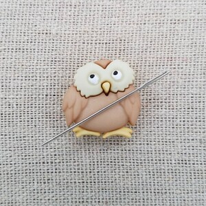 Woodland Creatures Needle Minder Fox Owl Hedgehog Deer Beaver Skunk Magnetic Needle Minder Needle Nanny Keeper Owl