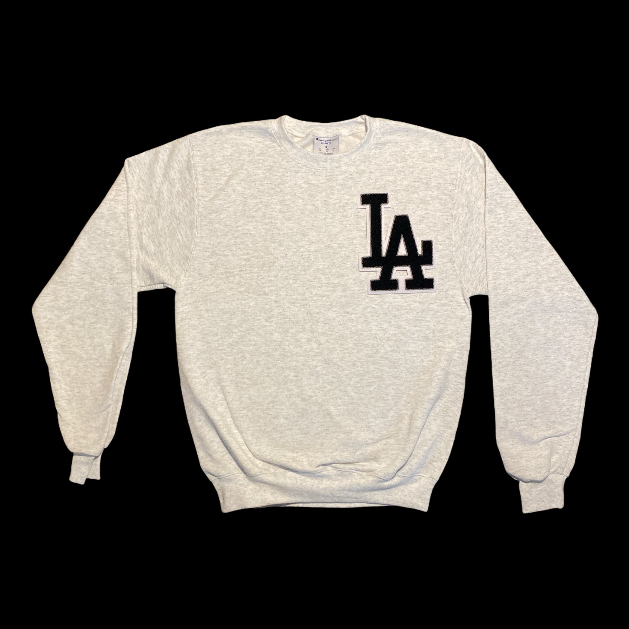 Los Angeles Crewneck Baseball Sweater - Etsy UK