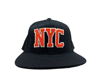 Sombrero negro de la ciudad de Nueva York NYC