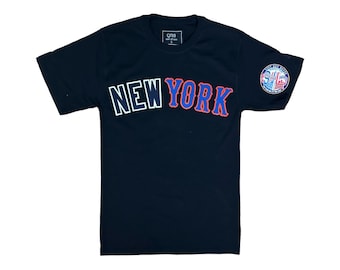 Camiseta personalizada del 11-S de Nueva York con costuras