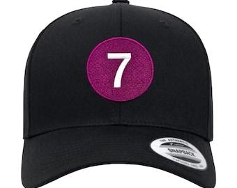 Seven Train Embroidered Hat