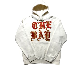 The Bay Hoodie: San Francisco 49ers Colors, Old English Font
