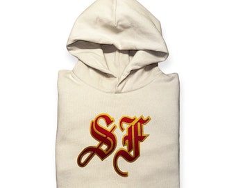 San Francisco Embroidered Tackle Twill SF Hoodie Boxy Fit