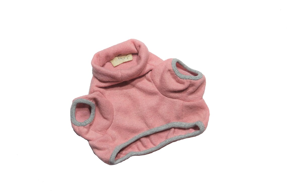 Pink Dog Sweater Pink Dog Clothes Small Dog Clothing Dog Etsy