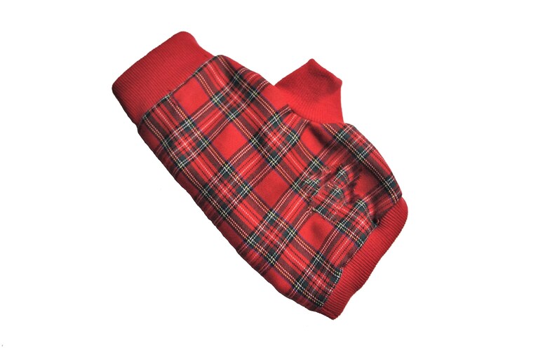 Buffalo Plaid, Dog Sweater, Dog Jacket, Plaid Dog Shirt, Plaid Dog