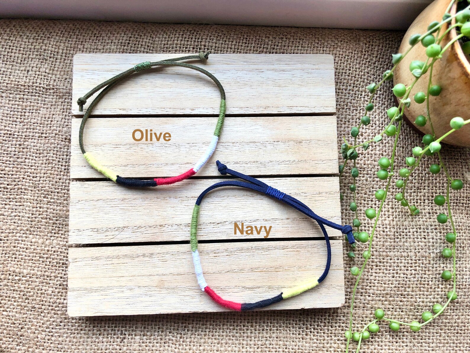 5 Colors Gospel Bracelet Christian String Bracelet String Etsy Canada