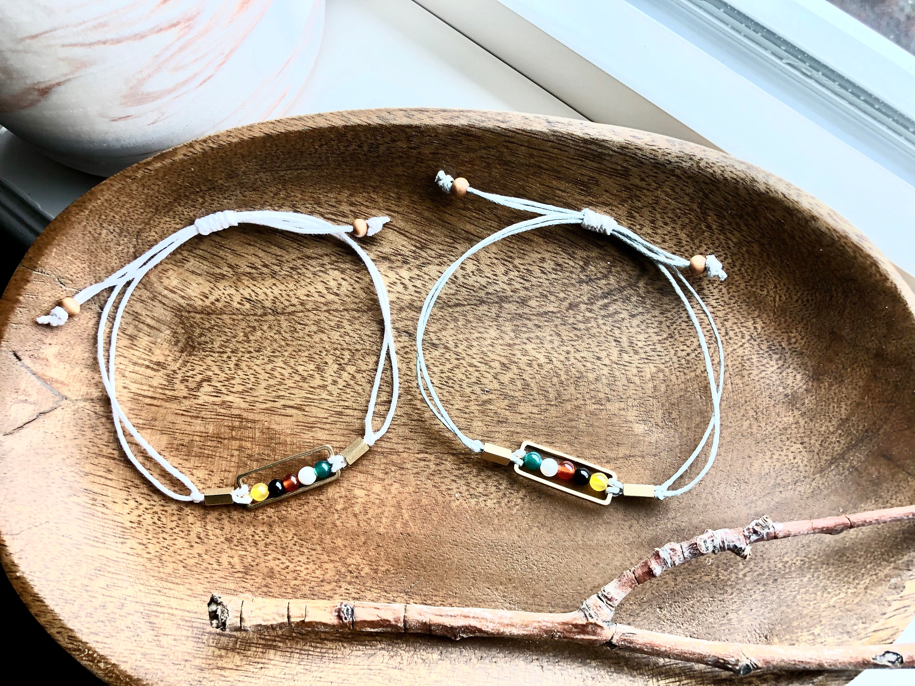 5 colors Gospel Bracelet Christian String Bracelet Etsy