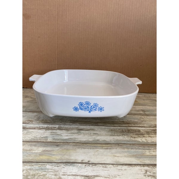 1970s Corning Ware Exclusively for Montgomery Ward 10" Browner Grille #68-8100, Corning Browner, Corning Casserole Dish Exclusive Corning