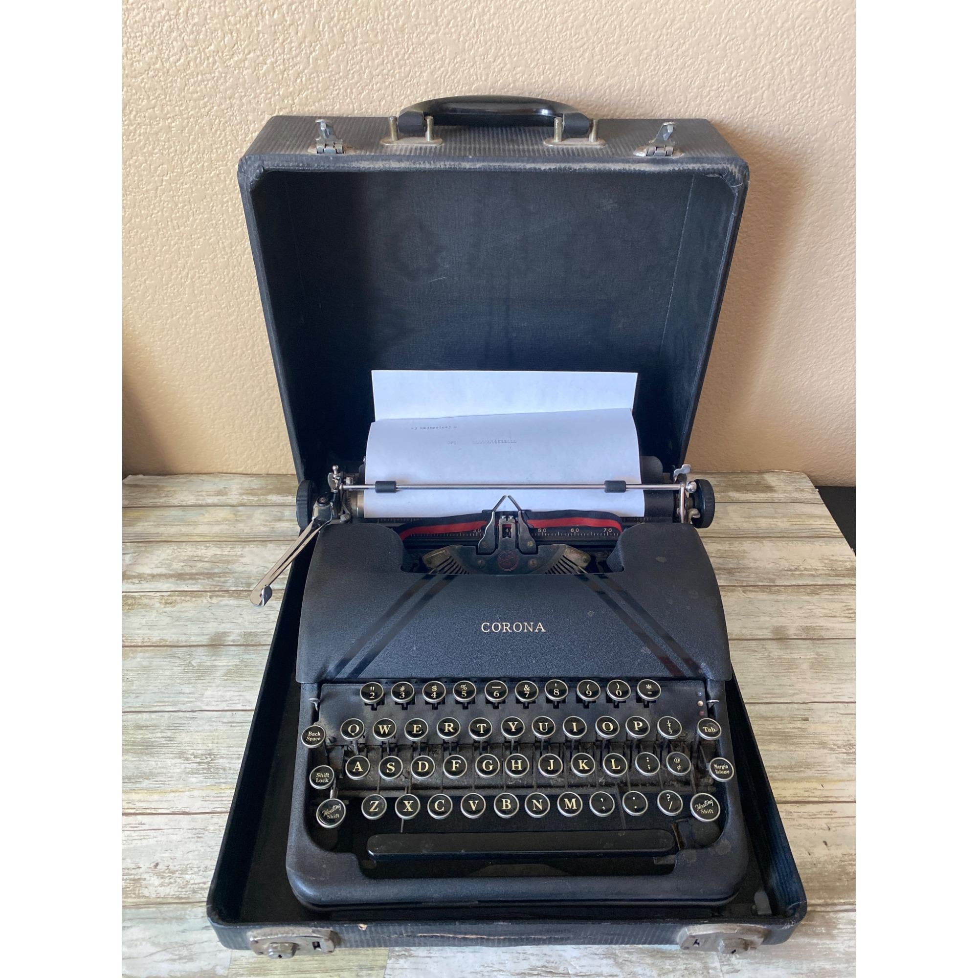 Smith corona sterling typewriter - Etsy 日本