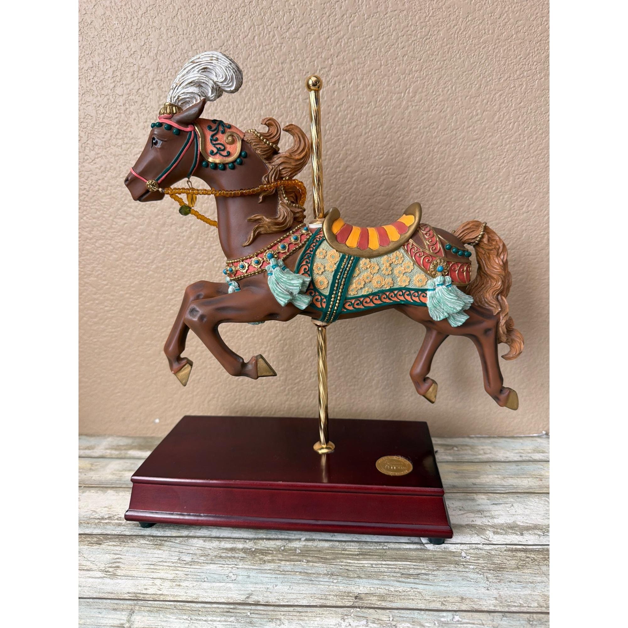 Figurine carousel horse - Etsy 日本