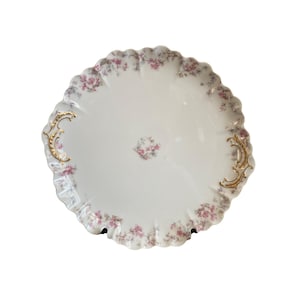 Limoges Hand Painted Porcelain Platter Plate Charger – French Collectible China