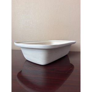 Vintage Pampered Chef Family Heritage Steingut-Backform, USA, 17 x 11