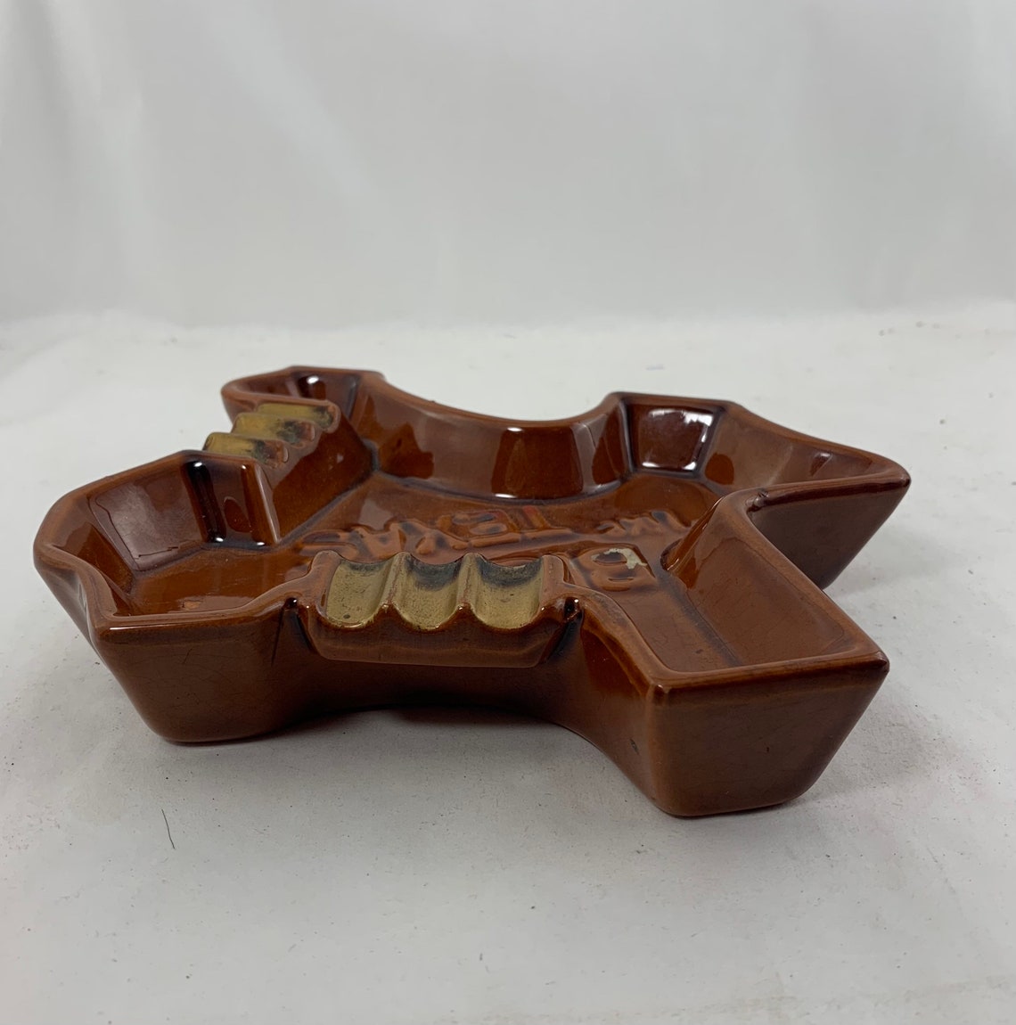 Big Like Texas Vintage Ashtray Texas Souvenir Coin Tray Etsy