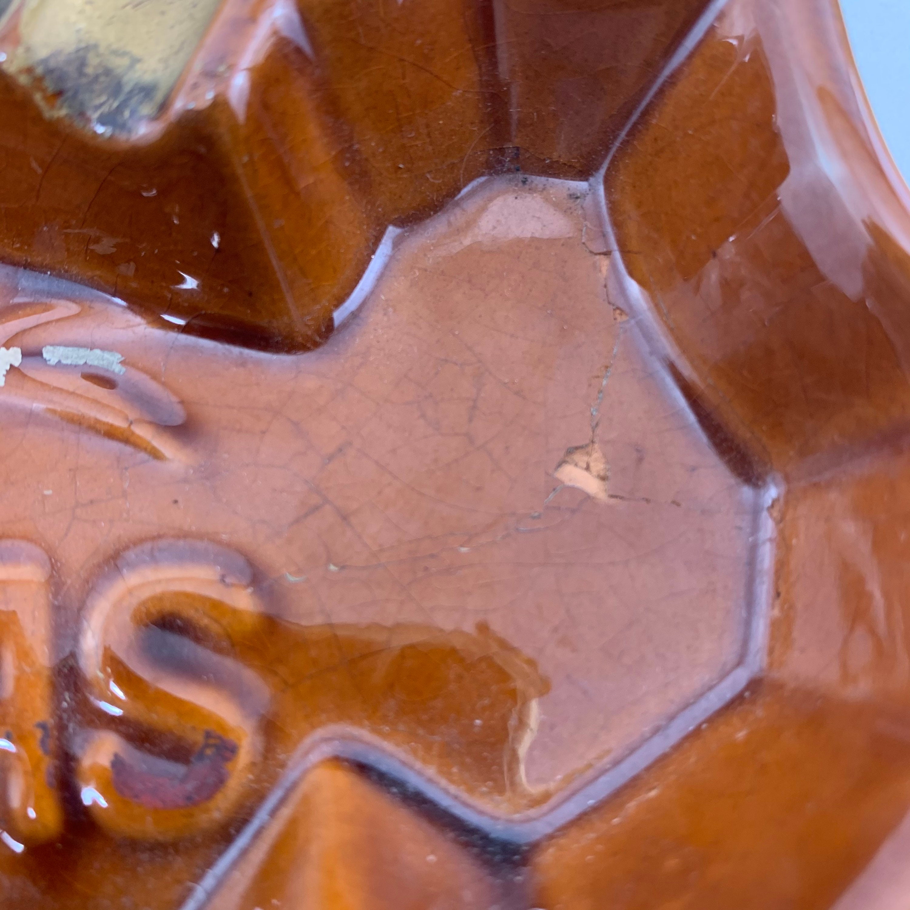 Big Like Texas Vintage Ashtray Texas Souvenir Coin Tray Etsy