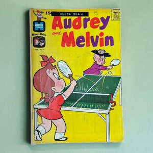 Vintage 1969 Audrey and Melvin #41 Harvey Comics Book, Aug 1969