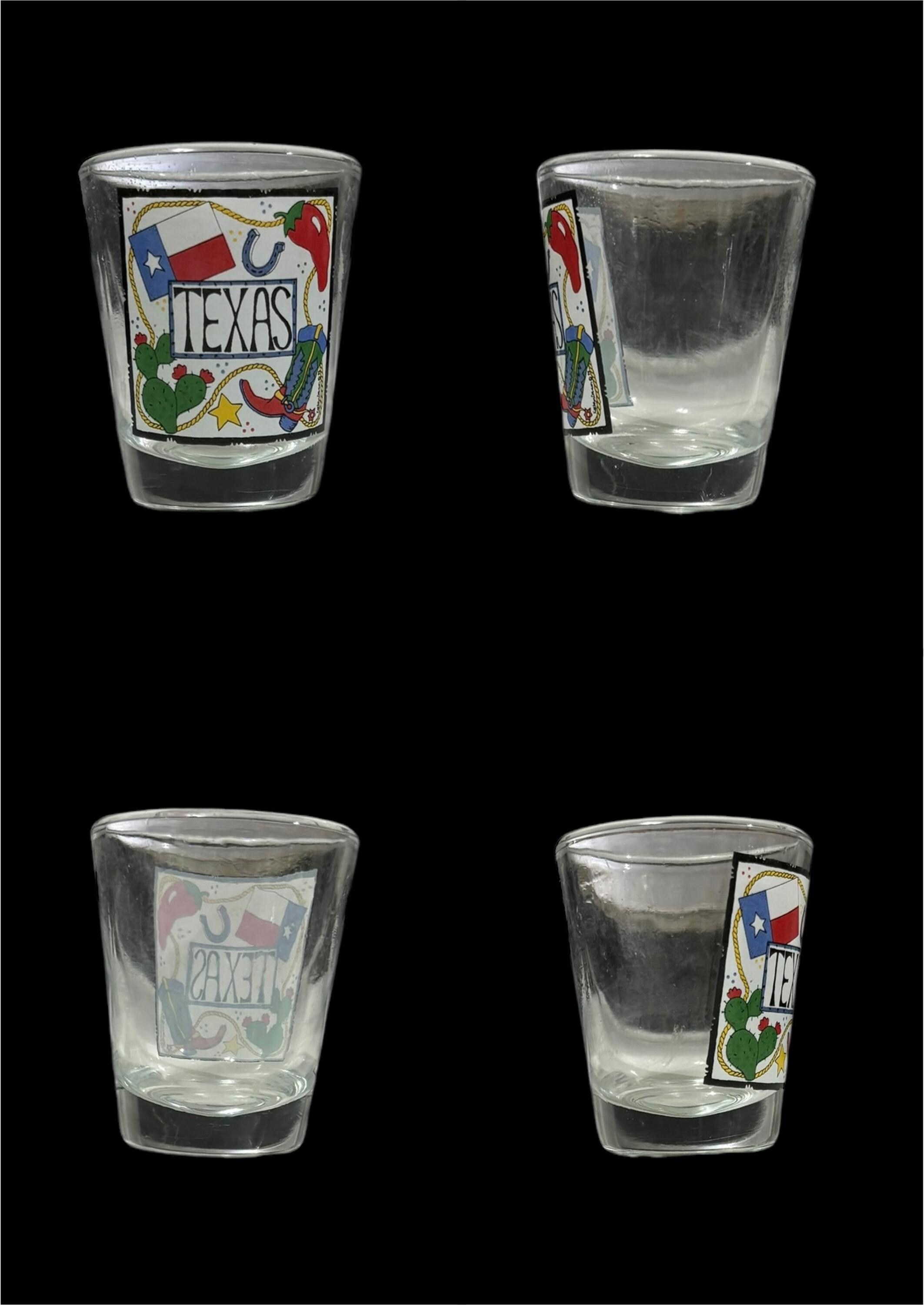 記念品ショットグラス、アラスカショットグラス、I Love New York